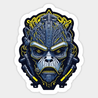 Techno Apes Sticker